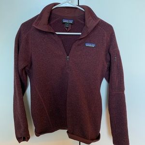 Patagonia Better Sweater Light Balsamic 1/4 zip S